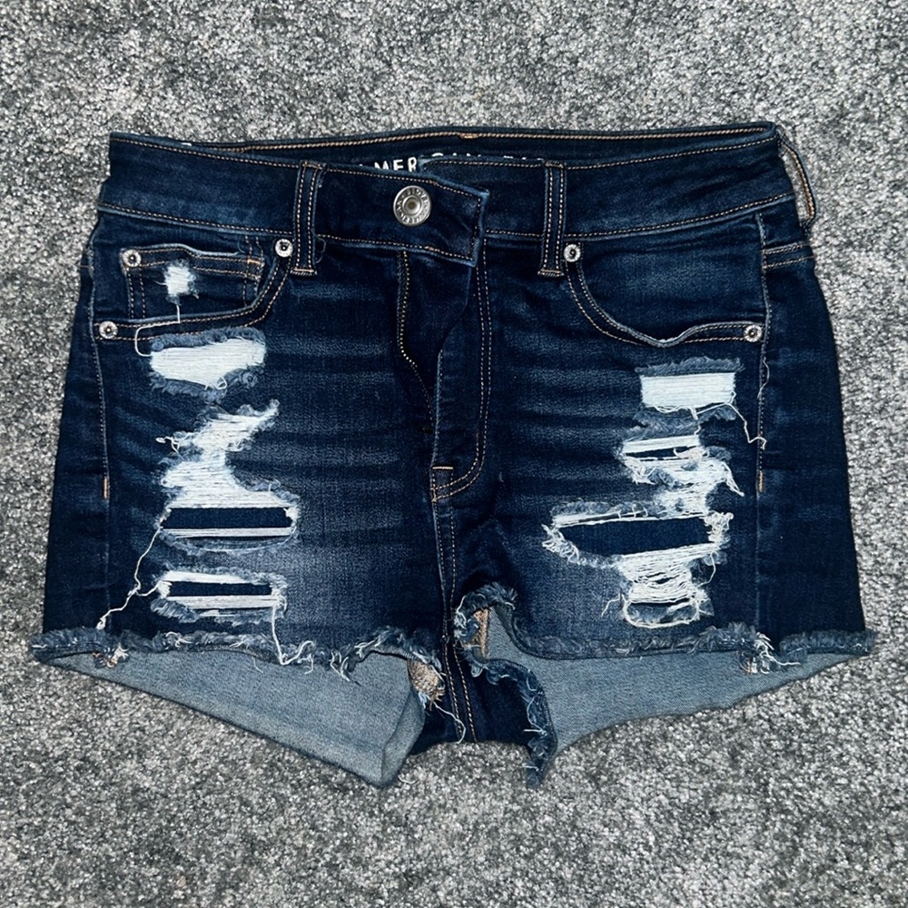 American Eagle High-Rise Jean Shorts